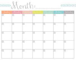 free printable schedule template monthly download free printable gallery