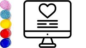 Computer Drawing For Kids How To Draw Computer Monitor Easy Coloring Pages Toy Art Drawing For Kids Computer Drawing Anime Picture Hd It's easier to hand draw but, with the increasing use of technology, digital art is a must. computer drawing for kids how to draw