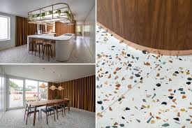 The image below is a stunning style about stunning terrazzo flooring modern house interior. Colorful Terrazzo Floors Add A Playful Character To This Home S Interior