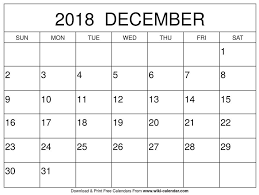 Calendar Of December Printable December Calendar Calendar Printables Blank Monthly Calendar Template
