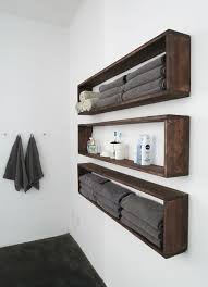 You could make your bathroom style base on your desire like 'do it yourself' or diy. Bathroom Wall Storage Ideas To Get The Most Of The Bathroom Space Top Dreamer