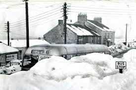 Skaters on a frozen st. See 1963 Snow Versus 2018 Snow How Does This North East Location Look Today Chronicle Live