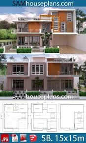 Mediterranean and new american styles lend themselves especially well to more luxurious layouts, but a simple modern farmhouse or sleek contemporary design can also hold abundant bedrooms. House Plans 15x15 With 5 Bedrooms Sam House Plans House Layout Plans House Plans Small House Design Plans