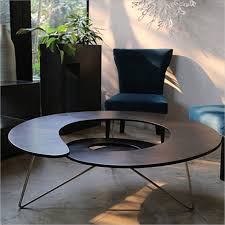 Cattelan italia spiral coffee table glass living room furniture ultra modern. Helix Coffee Table Ebony Scan Design Modern And Contemporary Furniture Store