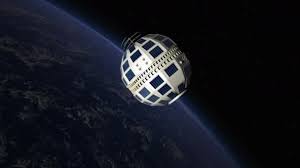 Telstar, a collaboration between u.s., french, and british broadcasting agencies, was the world's first active communication satellite, enabling tv programs to be broadcast across the atlantic. Telstar 1 Satellite Video By C Beauphoto Stock Footage 168239170