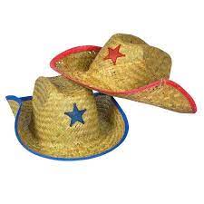 Amazon Com Childs Straw Cowboy Hat With Plastic Star 1 Dozen Bulk Toys Games Straw Cowboy Hat Kids Hats Cowboy Hats
