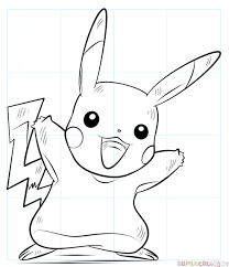 How To Draw Pikachu Pokemon Step By Step Drawing Tutorials For Kids And Beginners Drawing Tutorial Pikachu Drawing Drawings