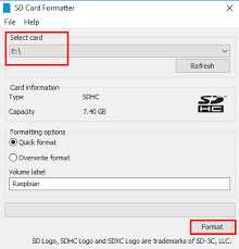 Insert your sd card in your pc/sd card reader. Install Raspbian Lite On The Raspberry Pi 3 B Experiencing It