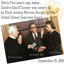 Justice o'connor served on the court from 1981 until her retirement in 2006. Thirty Five Years Ago This Day First Woman Justice Of The Us Supreme Court New Merck Reviewed