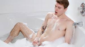 After Getting Caught Playing With His Hole, Caden Showers Cisco With Cum