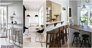 Kitchens contain lots of instant things: Small Kitchen Bar Is A Genius Solution For Tiny Homes Virily