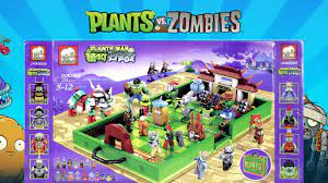 Oh, if only this was an actual lego set. Lego Plants Vs Zombies Book All Minifigures So Cool Youtube