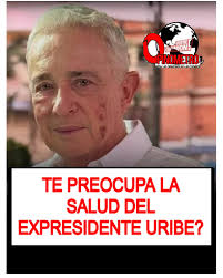Nombeee.. si el ni se preocupó por la de los colombianos cuando fue  presidente si no joder la salud.