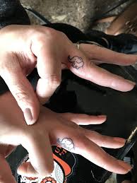 Mother Daughter Matching Tattoos Small Elephant Tattoo Finger Tattoo Elephant Finger Tattoo Elephant Tattoo Small Little Elephant Tattoos