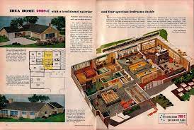 Idea Home 2909 C Vintage House Plans Better Homes And Gardens California Architecture