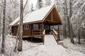 The cabin was replaced in 2015 with a new larger log cabin. Escape To Eklutna S Newest Cabin This Winter Anchorage Daily News