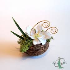 Porte Alliances Milla Idee Decoration Mariage Bouquet Mariee Exotique Deco Mariage