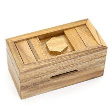 Secret drawers and hidden compartments. Magic Compartment Wooden Puzzle Box With Secret Drawer Brain Teaser Kids Gifd Sh Other Contemporary Puzzles Toys Hobbies