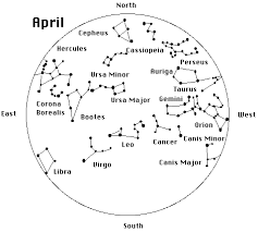 cosmos star maps of the constellations as seen in the