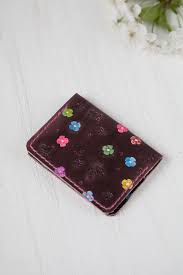 Womens Pocket Wallet Business Card Case Women Minimalist Wallet Small Organizer Leather Credit Card Holder In 2020 Credit Card Holder Pattern Business Card Case Credit Card Holder