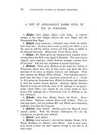 You can also view all french names, or all names starting with j. A List Of Anglo Saxon Names Still In Use As Surnames 1907 Transactions Of The Philological Society Wiley Online Library
