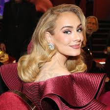 Adele brings back this long nail shape with her extreme 'cone tuxedo nails' 