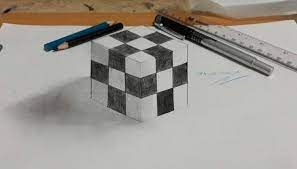  Gambar 3 Dimensi Yg Mudah Ditiru Gambar Gambar 3d Seniman
