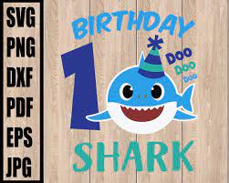 Free Free 106 Baby Shark Birthday Shirt Svg SVG PNG EPS DXF File