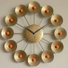 Designs from the 1950s.other elements of that period include the smooth if irregular shape of the body of the clock, another smaller sunburst design. 27 Awesome Midcentury Vintage Wall Clocks 331 In Our Uploader