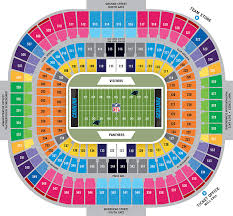 Bank Of America Stadium Map