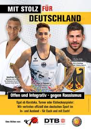 Der deutsche radsporttrainer patrick moster hat sich beim olympischen zeitfahren einen verbalen aussetzer geleistet. Kampagne Gegen Rassismus Mit Stolz Fur Deutschland Deutscher Karate Verband E V