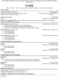 Great for new graduates, or when an employment overview is all you need. Resumes Career Internship Services