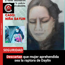 La mujer aprehendida esta mañana...