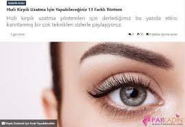 Kirpik Uzatma Yontemleri Evde Yapilacaklar Listesi Kirpik Dogal Guzellik Ipuclari Dogal Cilt