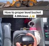 How to Auto Level Bucket on A Loader | TikTok