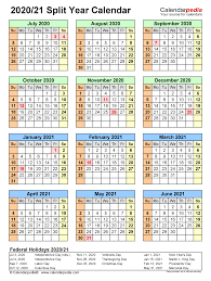 You can modify this simple pdf calendar to match biweekly, weekly, or monthly pay periods. Split Year Calendars 2020 2021 July To June Pdf Templates Within Sunday To Saturday Year In 2021 Payroll Calendar Yearly Calendar Calendar