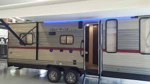 1 sofa bed(s) and 1 queen bed. 2018 Used Forest River Cherokee Grey Wolf 22rr Toy Hauler In West Virginia Wv