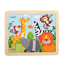 Leo & friends wooden chunky alphabet puzzle for toddlers. 12 Piece Puzzles For Kids Ages 2 6 Animal Wooden Jigsaw Puzzles For Toddlers 2 Year Old Pricepulse