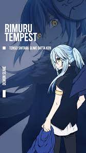 Rimuru Tempest Wallpaper In 2021 Gambar Anime Lucu Gambar Anime Animasi