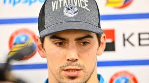 Patrik Demel (HC Vítkovice Ridera) po zápase s Kometou