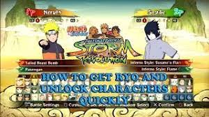 Maybe you would like to learn more about one of these? Fastest Way To Unlock All Characters Naruto Shippuden Ultimate Ninja Storm Revolution Youtube