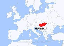 Faz fronteira com a eslováquia ao norte, romênia ao leste. Mapa De Hungria