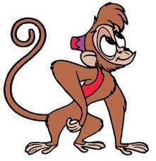 Abu Aladdin S Monkey Friend Disney Character Drawings Abu Aladdin Disney Paintings