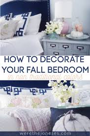 How To Decorate Your Fall Bedroom In Non Traditional Color Palettes Fall Bedroom Fall Bedroom Decor Guest Bedroom Decor