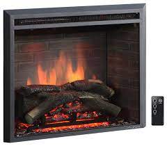 42 inch led recessed electric fireplace with 3 flame colors, remote control, adjustable heating, and touch screen 1500w, black. Puraflame Western Electric Fireplace Insert With Remote Control 750 1500w Contemporary Indoor Fireplaces By Appearances International Houzz
