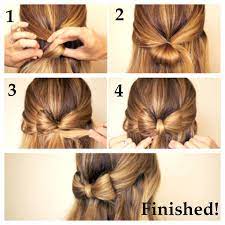 On the other hand, you can let it be as it is. Best Photo Of Bow Hairstyle Step By Step Christopher Lawson Journal