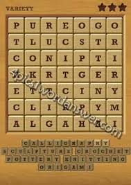 Maybe you would like to learn more about one of these? Word Crush Variety Handicrafts Answers 4 Pics 1 Word Daily Puzzle Answers