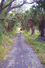 This Bike Trail In Jonathan Dickinson Is Actually Old Dixie Highway Which Was Closed Through This Area In World State Parks Florida State Parks Florida Trail