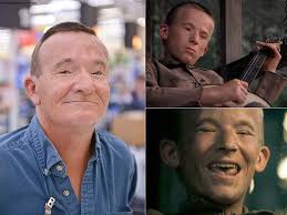 A photo of myself and a good friend and fan of my backroads photos, William Patrick  Plyler . Also my beautiful banjo clock made for me by the banjo player at  Billy's