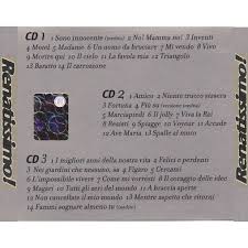 Because even the future smells like a woman! Renatissimo Cd1 Renato Zero Mp3 Buy Full Tracklist